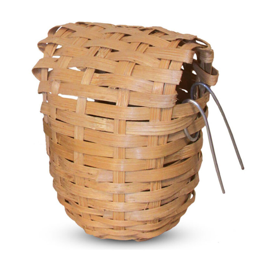 Гнездо-корзина для птиц из лозы, d70*110мм, серия NATURAL , Triol