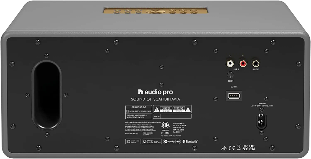 Audio Pro Drumfire D-2 Grey (серый) беспроводная акустика