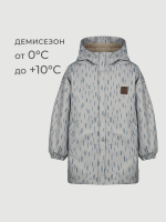 Парка демисезонная на флисе Mjölk Дождик, уценка