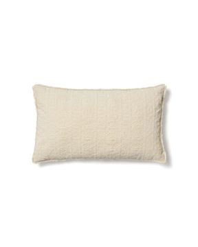 Чехол для подушки Narela из натурального жаккардового хлопка и вискозы 50 x 30 см