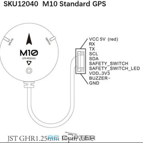 GPS модуль Holybro M10 GPS Pixhawk
