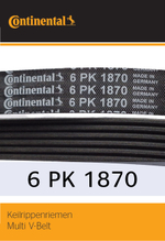 Ремень генератора Continental 6PK1870