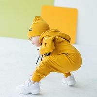 Комбинезон с капюшоном "Горчица" облегченный