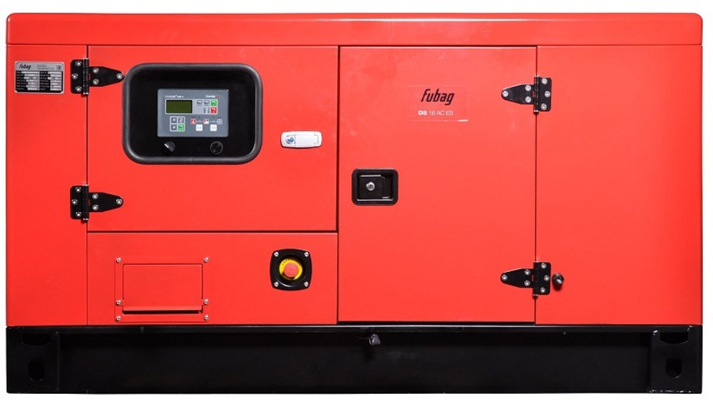 Дизельный генератор Fubag DS 16 DAC ES в кожухе