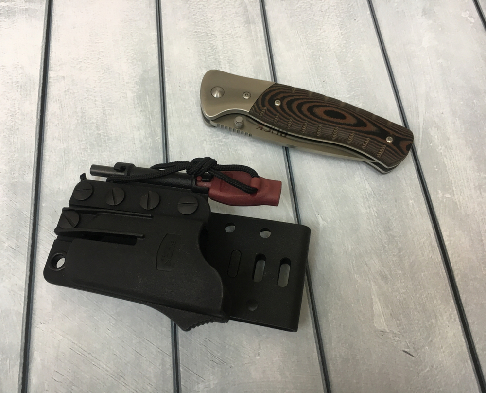 Складной нож BUCK 0836BRS Folding Selkirk Knife