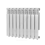 Радиатор алюминиевый Delta Plus 500 8 секций Qну=1072 Вт RAL 9016 (белый) Ogint