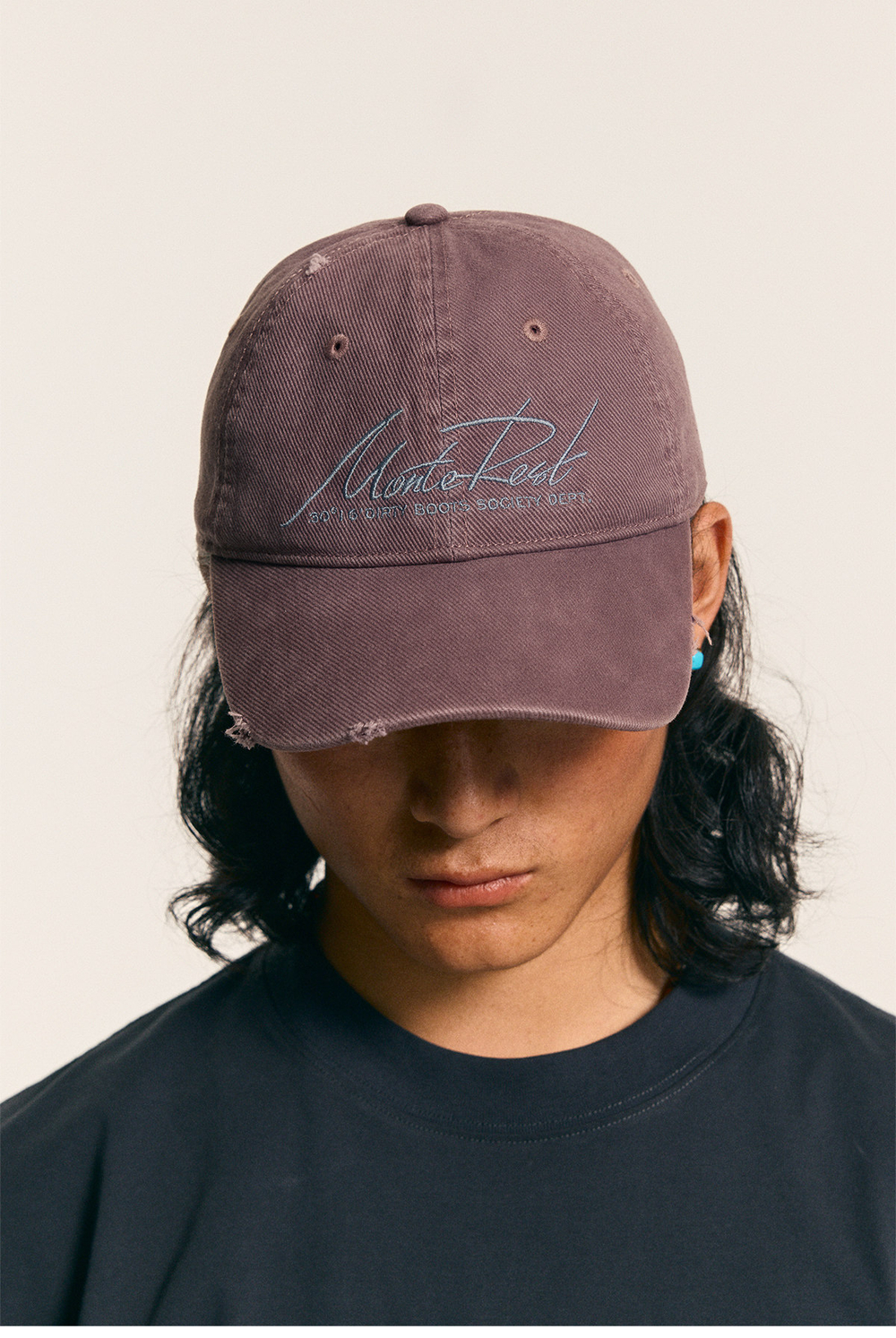 Кепка Nothomme Monterest Baseball Vintage Logo фиолетовый