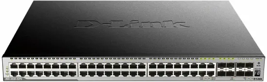 Коммутатор D-Link DGS-3630-52PC A2ASI PROJ Управляемый L3 PoE-коммутатор, стек, 44x1000Base-T, 4x10GBase-X SFP+, 4xCombo 1000Base-T SFP,