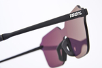 Спортивные очки 100% LEGERE TRAP Soft Tact Black - HiPER Blue Mirror Lens