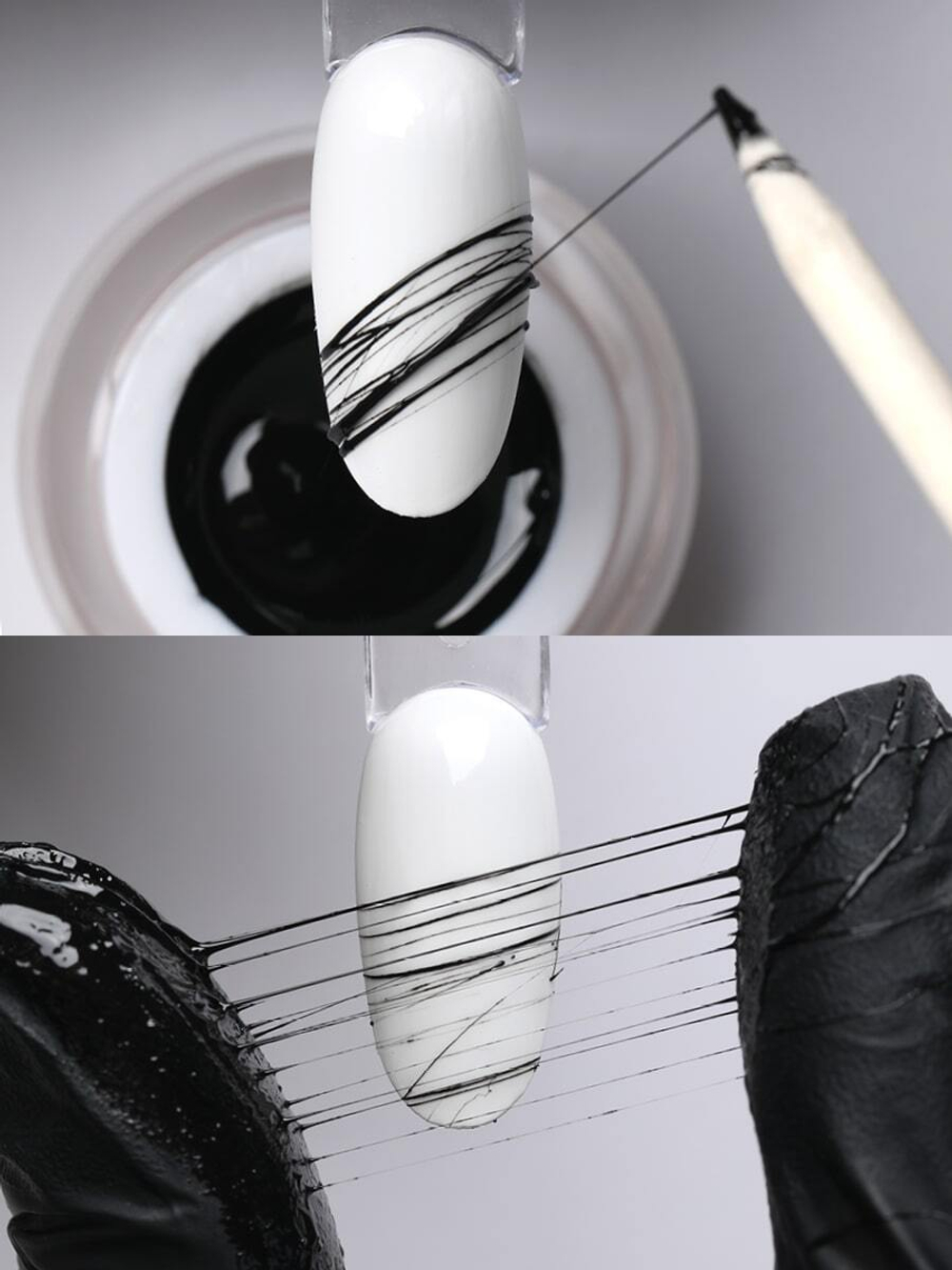Spider Gel, черный 5 мл.