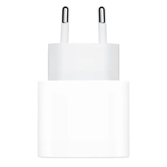 Adapter başlığı Оригинальный адаптер питания Apple MHJE3ZM/A USB-C — 20 Вт — белый