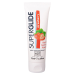 Гель на водной основе с ароматом клубники HOT Superglide 75мл