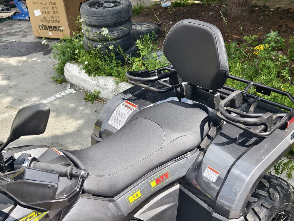 Квадрицикл Bizon YK450AL EPS (ПТС) (Серый)