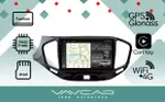 Магнитола для Lada Vesta 2015-2022 - Vaycar VA33-1205-2K на Android 13, Быстрая, 2K QLED, CarPlay, 4G SIM-слот