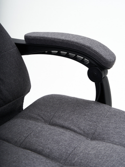 Компьютерное кресло KRESLO COMFORT Premium, обивка лён, цвет:серый