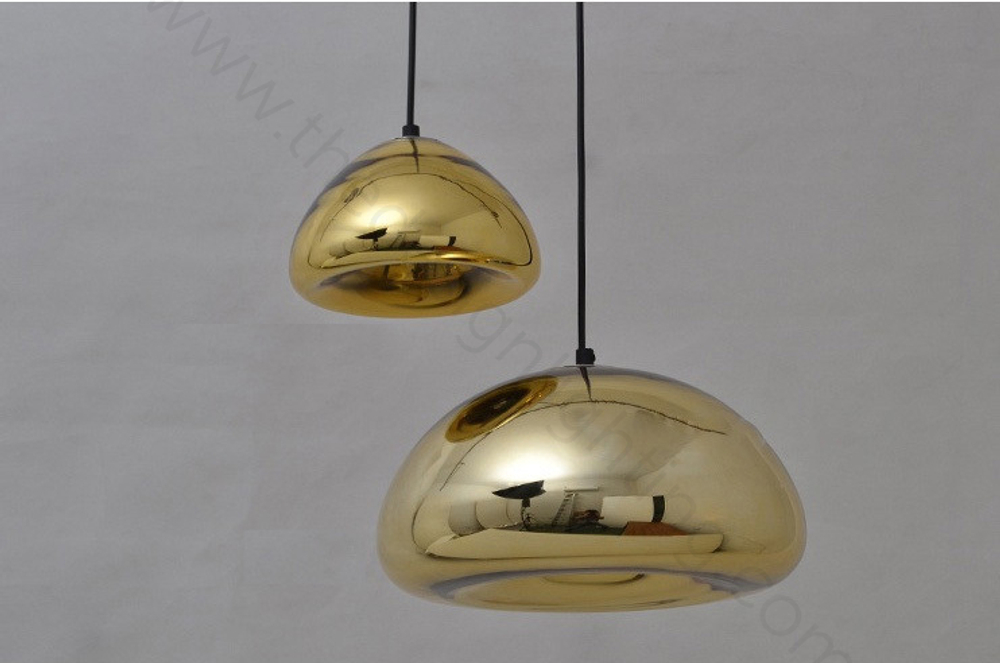 Pendant design lamp  Void by Tom Dixon D15 (Gold)