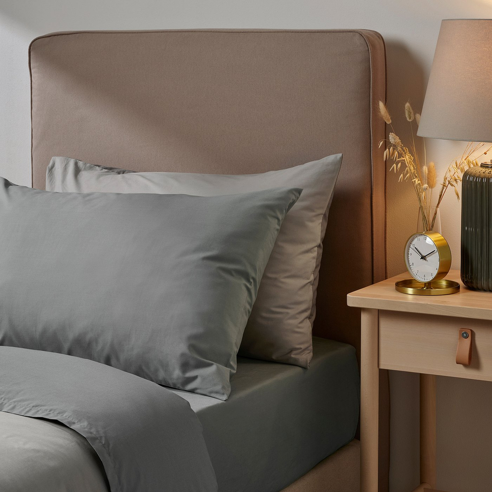 IKEA ULLVIDE  (ИКЕА УЛЛВИДЕ)  -  Наволочка - серый 50x60 см