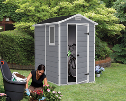 Пластиковый сарай Keter Manor 4x6