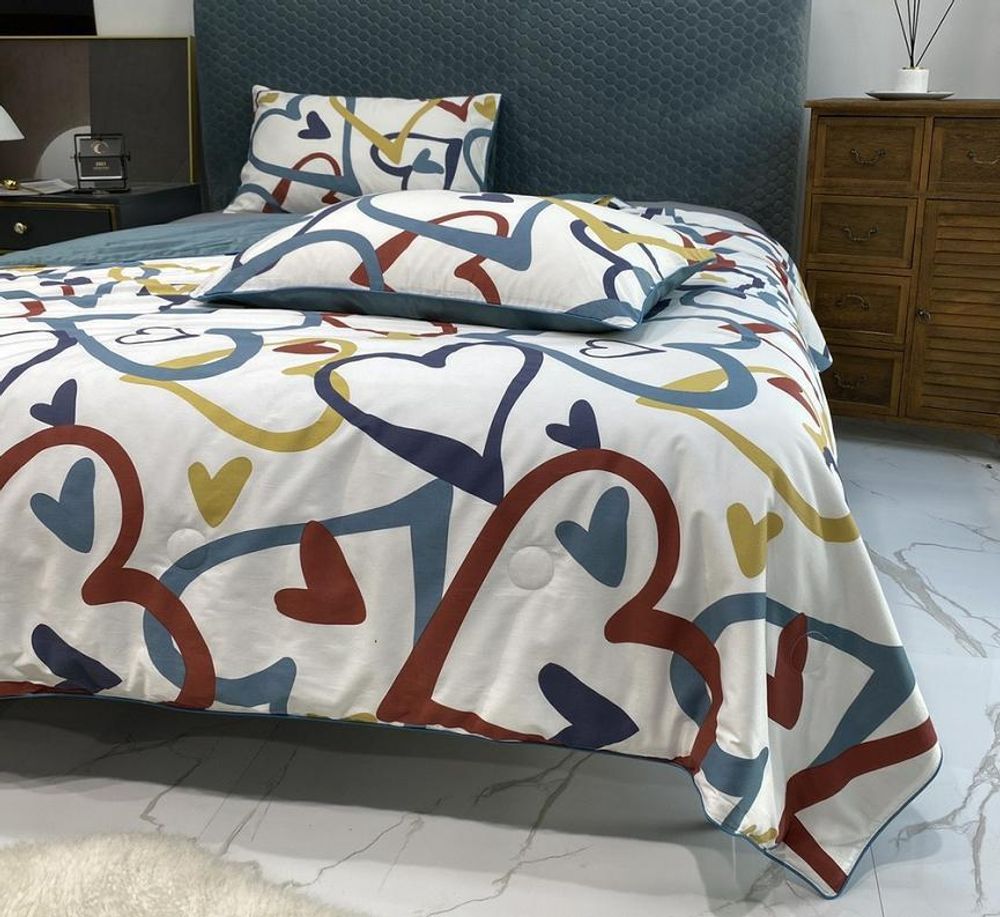 ZEPHYR HOME Постельное белье Египетский хлопок Белый (с одеялом)