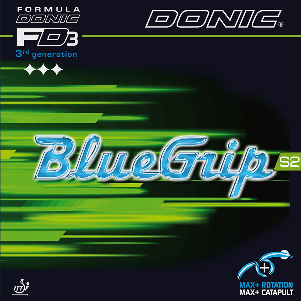 Накладка для настольного тенниса Donic BlueGrip S2