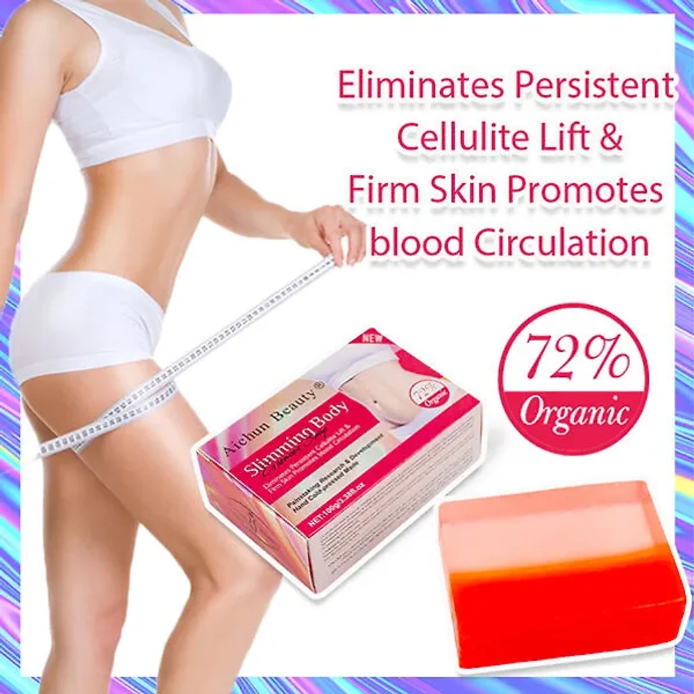 Мыло-эссенция для похудения Aichun Beauty Slimming Body Essence Soap, 100г