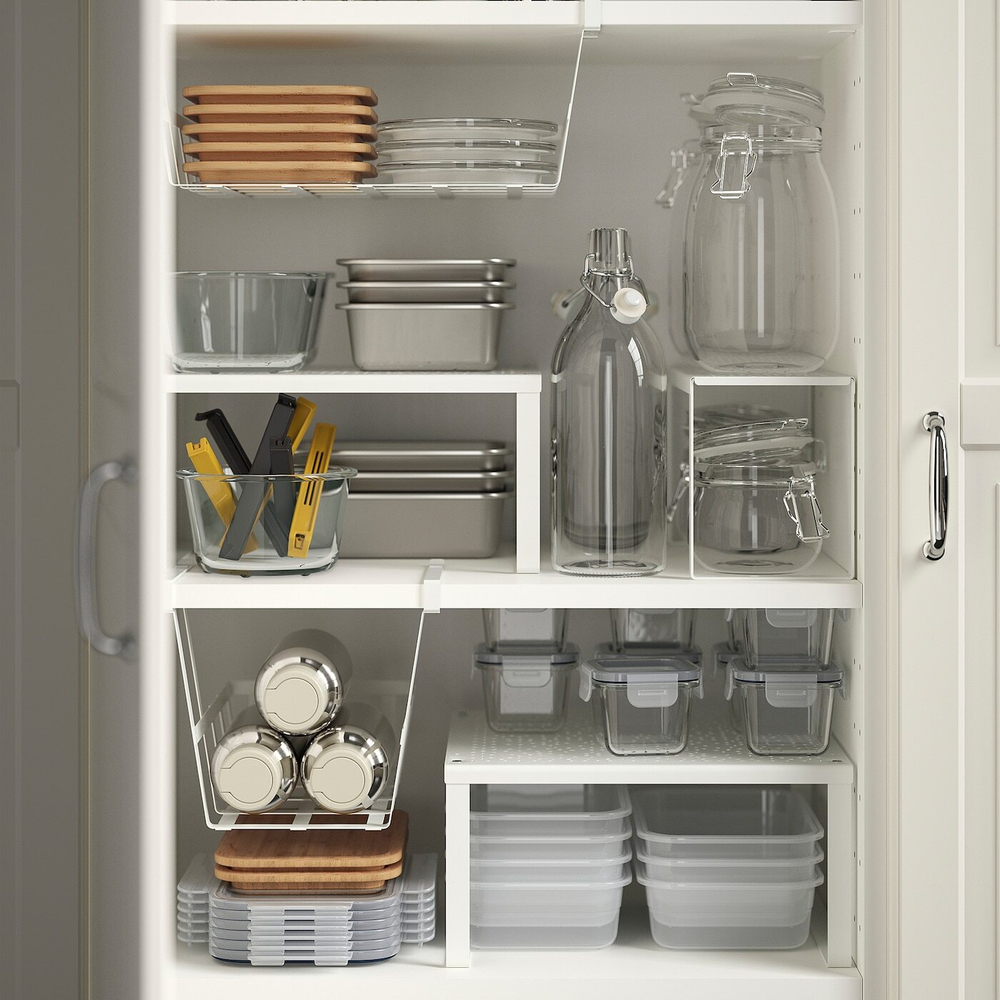 IKEA 365+ Контейнер для еды, прямоугольный/пластик, 1,0 л