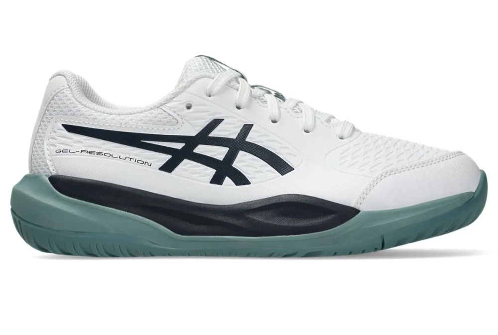 Детские теннисные кроссовки Asics Gel-Resolution X GS - white/midnight