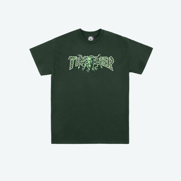 Футболка Thrasher Medusa T-Shirt (forest green) артикул: - купить в магазине Дайс