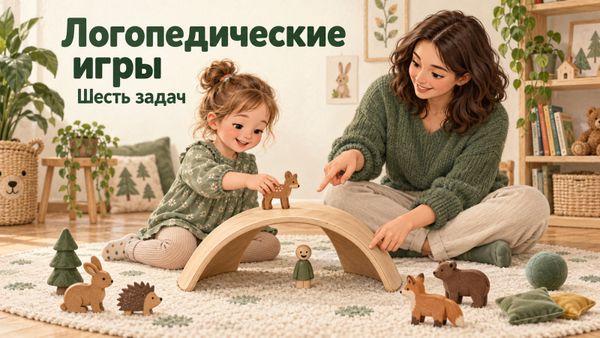 Логопедические занятия с Сиббордом: шесть игровых задач