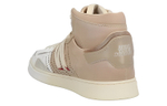HIDNANDER Leather Stylish Skateboarding Shoes Men"s White Umber