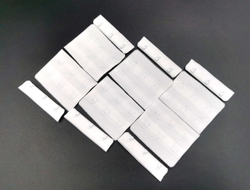 Застежка, 3х2, белый 5,5см, (Арт: Z3-001),  шт