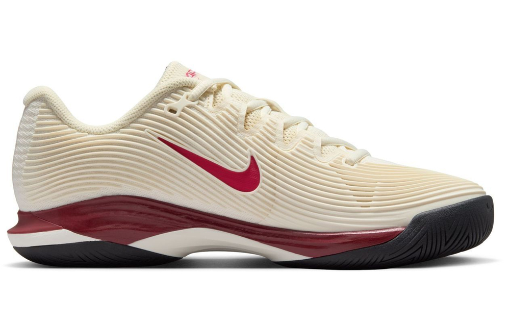 Женские Кроссовки теннисные Nike Zoom Vapor 12 - pale ivory/rush pink/sail/team red