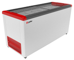Ларь морозильный Frostor GELLAR FG 600 C красный