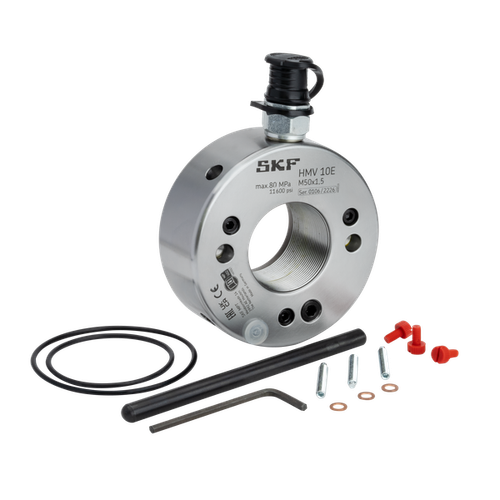 SKF HMV 19E — гидравлическая гайка M95×2 для монтажа и демонтажа подшипников