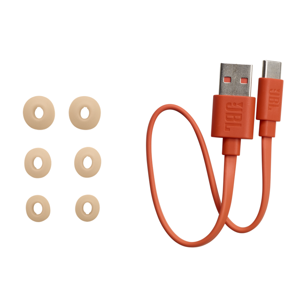 Беспроводные наушники JBL Wave Buds Beige - 10