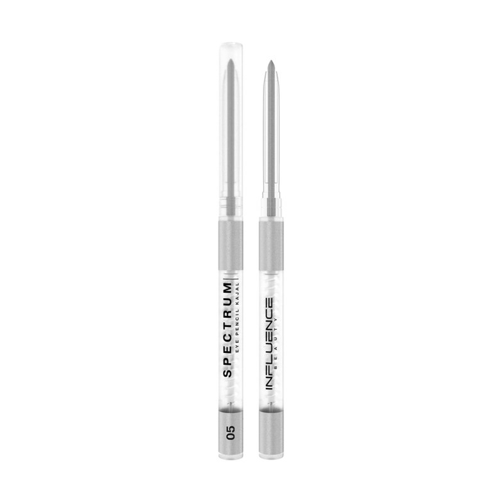 Influence Beauty Карандаш для глаз автоматический Spectrum тон 05, серебряный