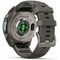 Часы Garmin Fenix 9 — 47 мм Titanium with Pebble Gray Silicone Band (010-04762-01)