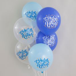 Воздушные шары  "С Новым Годом!", ассорти, кристалл,  12"/30см , 25 шт.