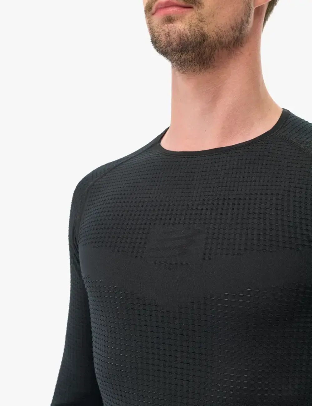 Футболка с длинным рукавом мужская On/Off Base Layer LS Top M black