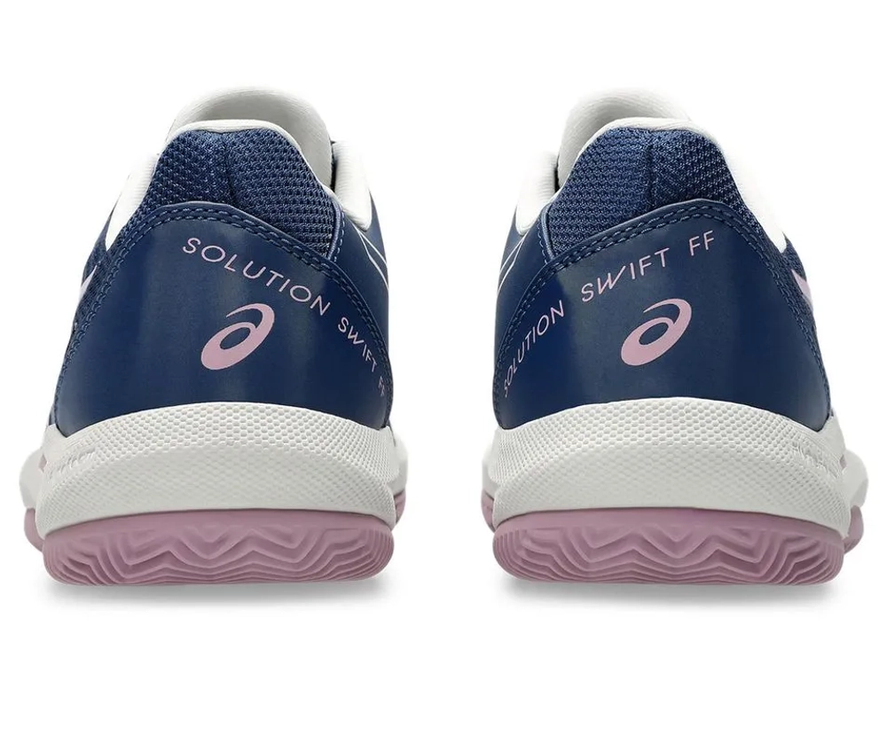Женские теннисные кроссовки Asics Solution Swift FF 2 Clay - independence blue/taro purple
