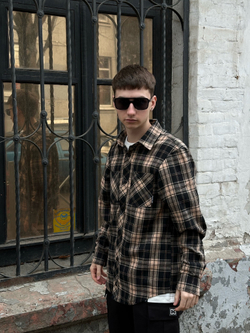 Рубашка BLK CROWN Lumberjack Коричневый