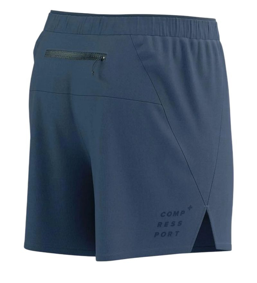Мужские теннисные шорты Compressport Performance - indigo