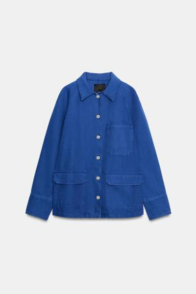 ДЖИНСОВАЯ КУРТКА ZW COLLECTION — ZARA