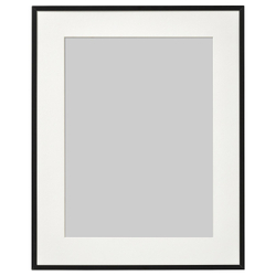 IKEA LOMVIKEN  (ИКЕА ЛОМВИКЕН)  -  Рамка - черный 40x50 см