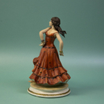 Фарфоровая мануфактура Capodimonte «Цыганка с кастаньетами»