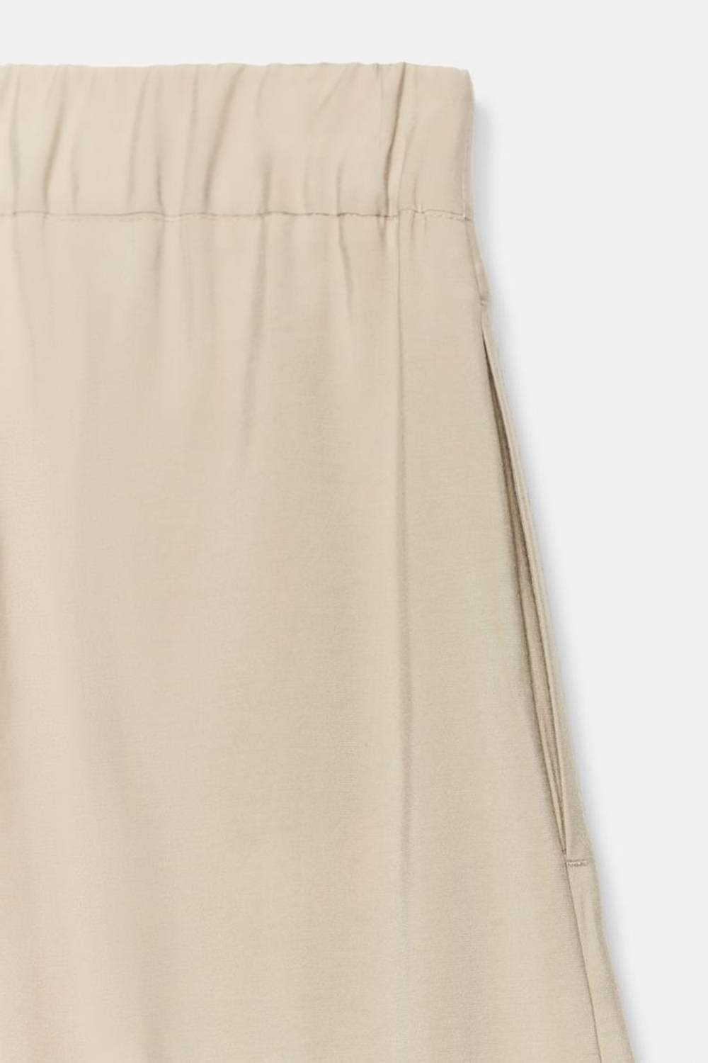 ZARA СВОБОДНЫЕ БРЮКИ BARREL, КАМЕННО-СЕРЫЙ