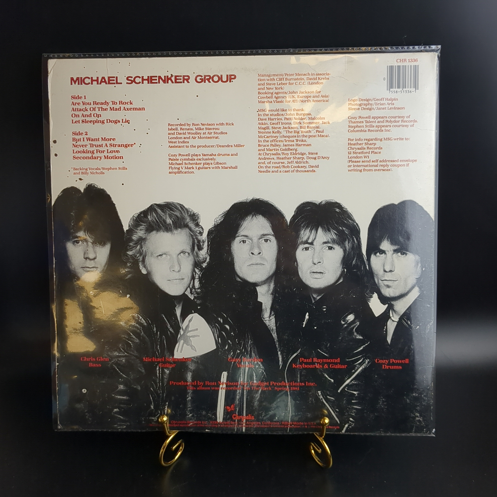 LP Michael Schenker Group - Are you ready to Rock. Зарубежный рок. . Виниловая пластинка 12 дюймов. USA 1981 год