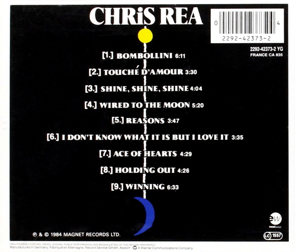 Chris Rea / Wired To The Moon (CD)