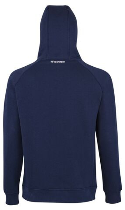 Мужская теннисная кофта Tecnifibre Fleece Hoodie - marine