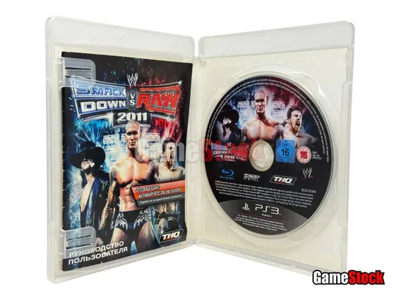 PS3 WWE SmackDown vs. Raw 2011 (Б/У, Английская версия, BLES-01045)